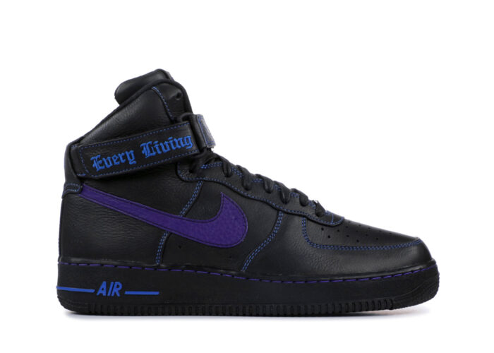 Nike Air Force 1 High x Vlone Black Purple