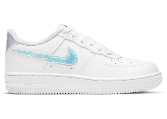 Nike Air Force 1 LV8 Digital Swoosh White (PS)