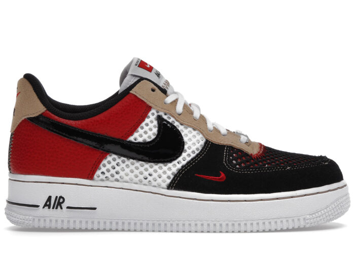 Nike Air Force 1 Low '07 LV8 Gym Red Black Hemp