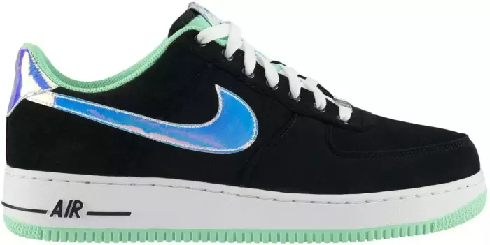 Nike Air Force 1 Low Black Green Glow