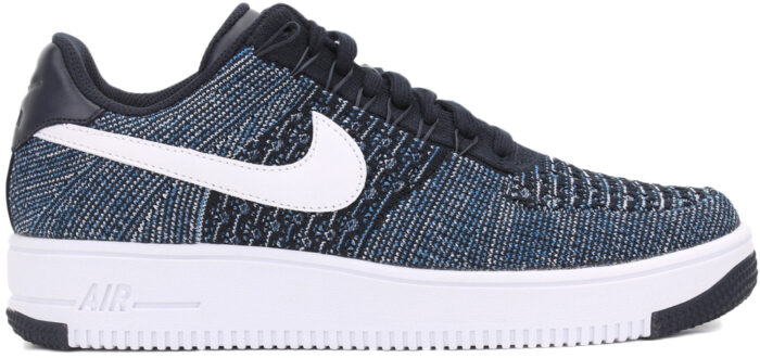 Nike Air Force 1 Low Flyknit Obsidian