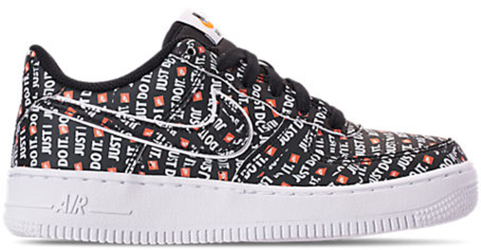 Nike Air Force 1 Low Just Do It Pack Black (GS)