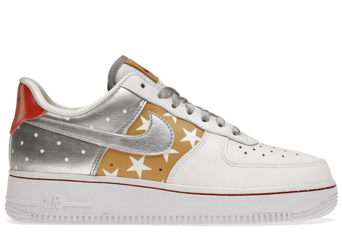 Nike Air Force 1 Low Metallic Gold Stars (W)