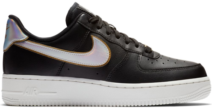 Nike Air Force 1 Low Metallic Swoosh Black (W)