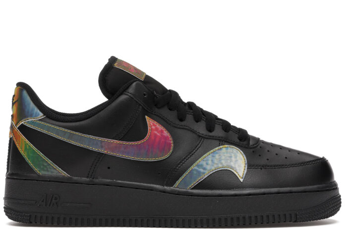 Nike Air Force 1 Low Misplaced Swooshes Black Multi