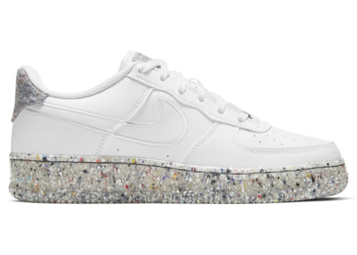 Nike Air Force 1 Low Recycled Wool Pack White (GS)