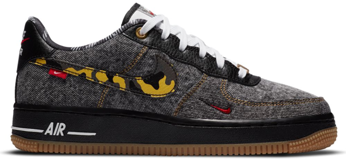 Nike Air Force 1 Low Remix Black (GS)