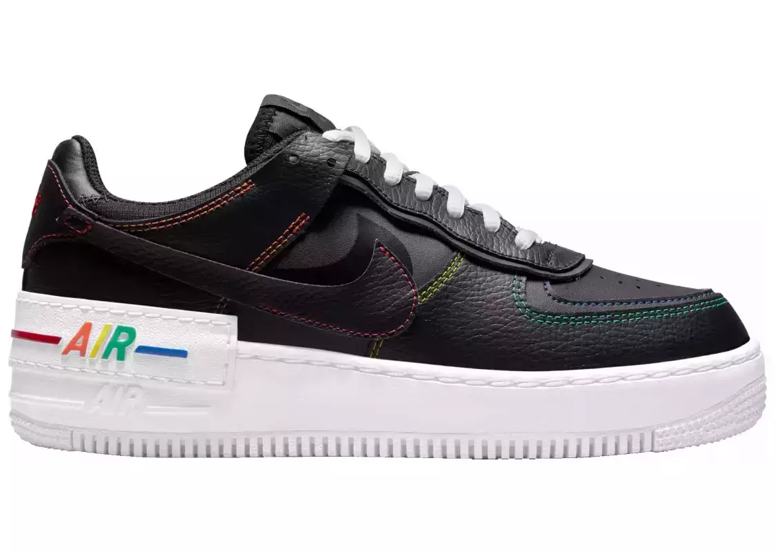 Nike Air Force 1 Low Shadow Black Opti Yellow (W)