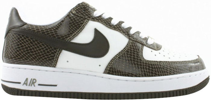 Nike Air Force 1 Low Snakeskin Baroque Brown