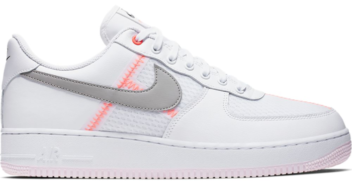 Nike Air Force 1 Low Transparent White Grey