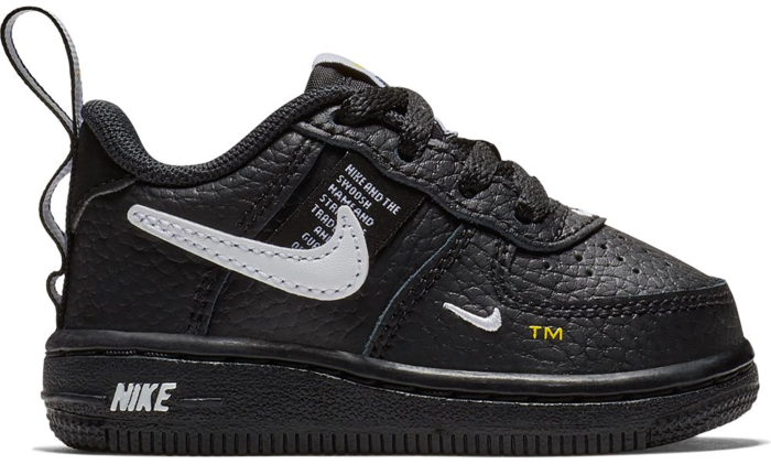 Nike Air Force 1 Low Utility Black White (TD)