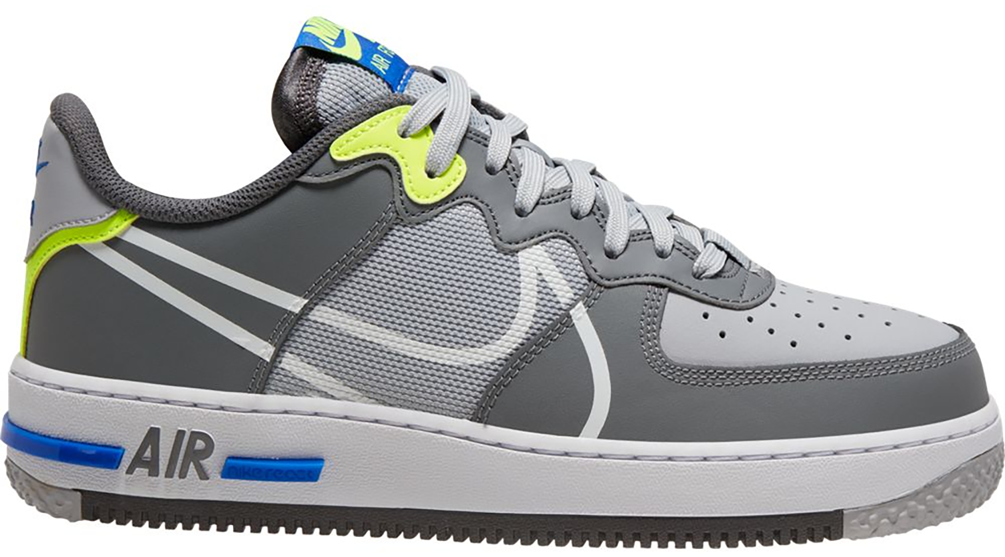 Nike Air Force 1 React Wolf Grey