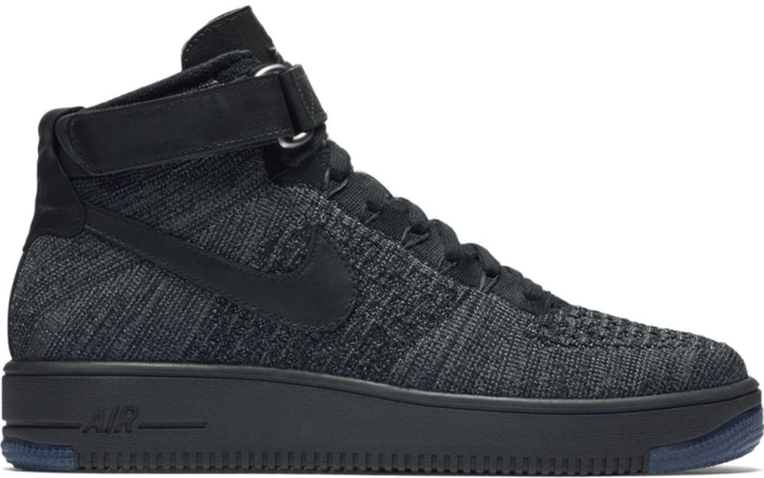 Nike Air Force 1 Ultra Flyknit Mid Dark Grey Black