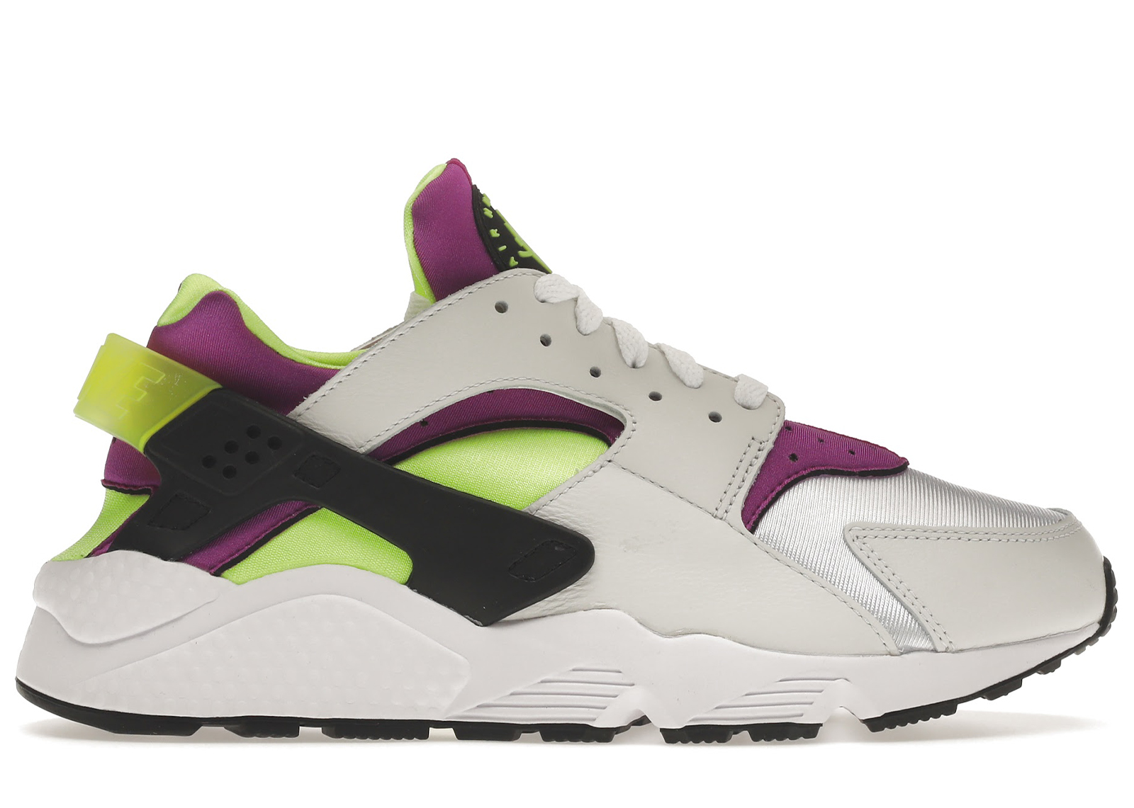 Nike Air Huarache Run Neon Yellow Magenta (2021)