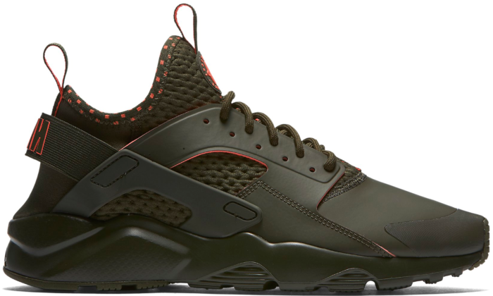 Nike Air Huarache Run Ultra Cargo Khaki Crimson