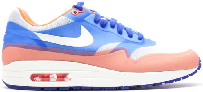 Nike Air Max 1 Hyperfuse Hyper Blue Total Crimson (W)