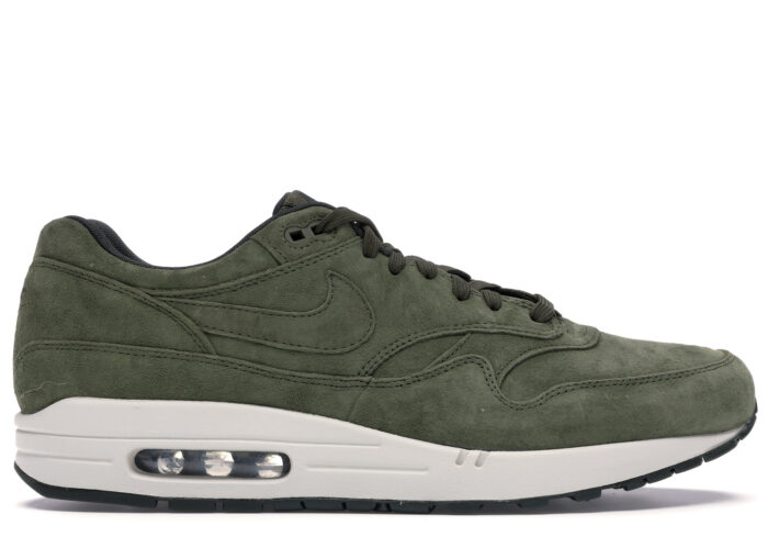 Nike Air Max 1 Olive Canvas Suede