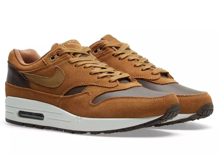 Nike Air Max 1 Premium Leather Ale Brown