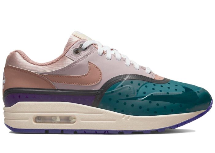 Nike Air Max 1 Premium Plum Fog Fossil Rose (W)