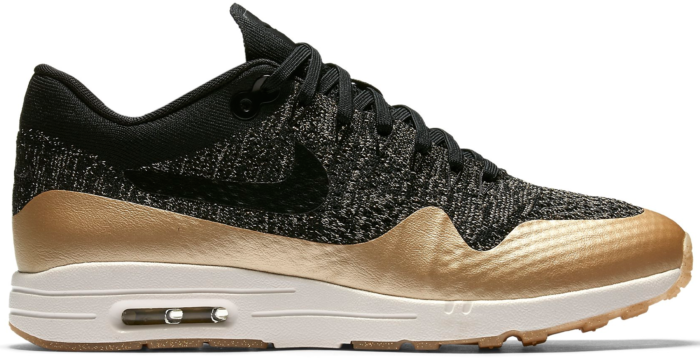 Nike Air Max 1 Ultra Flyknit Metallic Gold (W)