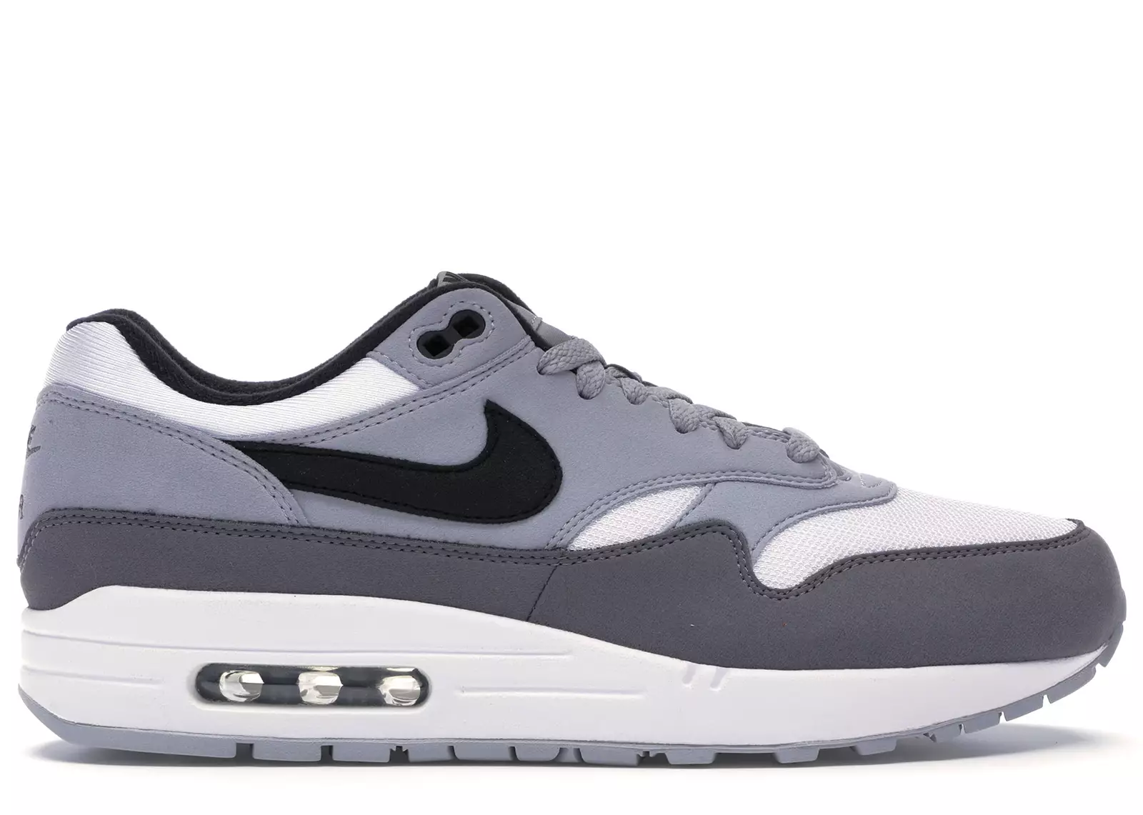 Nike Air Max 1 White Black Wolf Grey