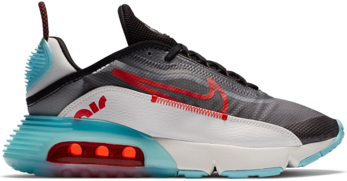 Nike Air Max 2090 Black Bleached Aqua Chile Red (W)