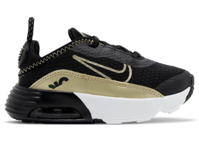 Nike Air Max 2090 Black Metallic Gold Star (TD)