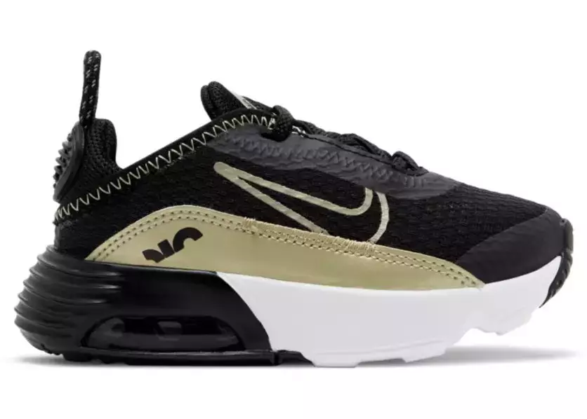 Nike Air Max 2090 Black Metallic Gold Star (TD)