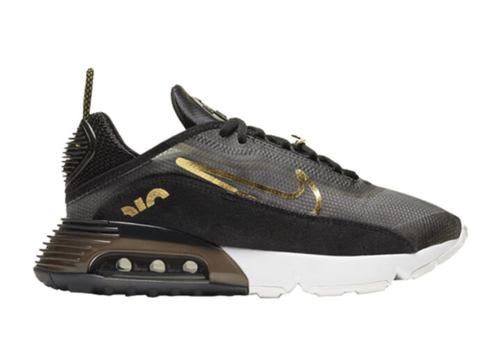 Nike Air Max 2090 Black Metallic Gold White (W)