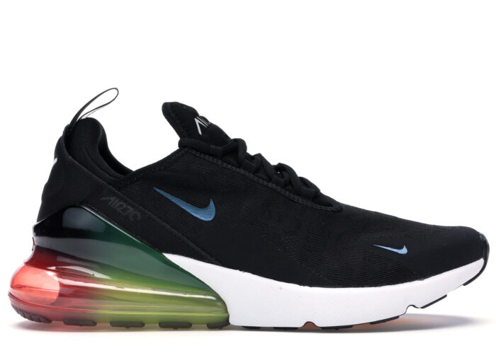 270 nike black and orange