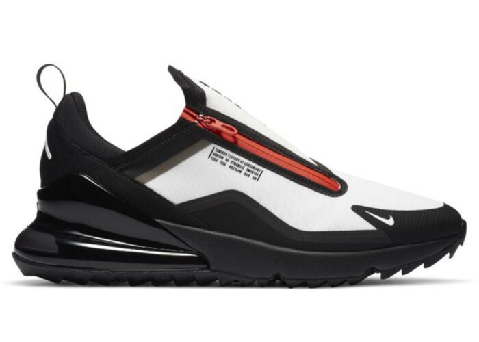 nike air max 270 white orange black
