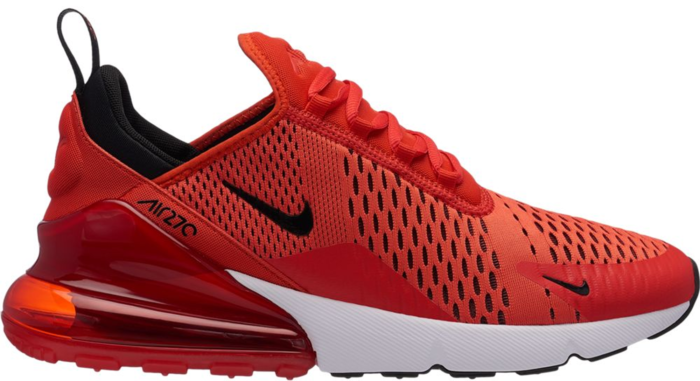 red and black air max 270