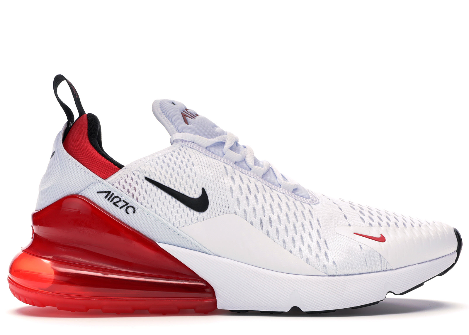 Nike Air Max 270 White Black University Red BV2523 100