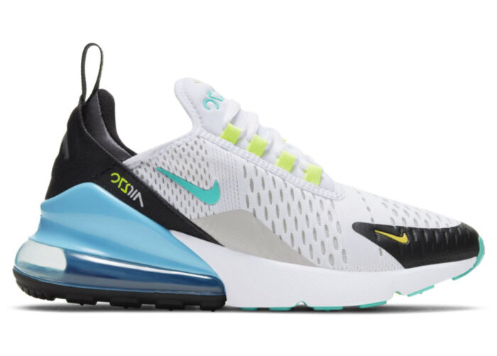 Nike Air Max 270 White Hyper Jade (GS)