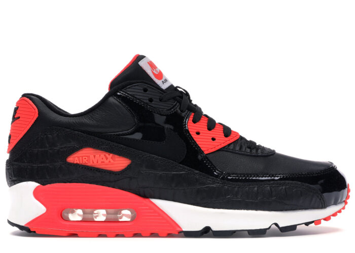Nike Air Max 90 Black Croc Infrared