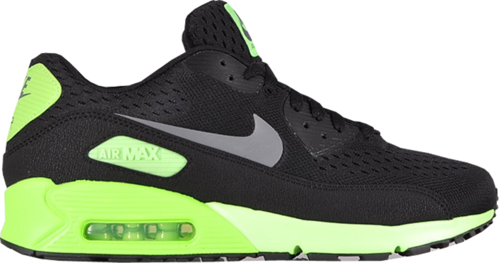 Nike Air Max 90 CMFT Black Dark Grey Flash Lime