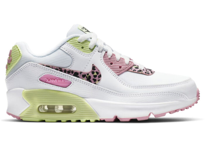 Nike Air Max 90 Pink Barely Volt (GS)