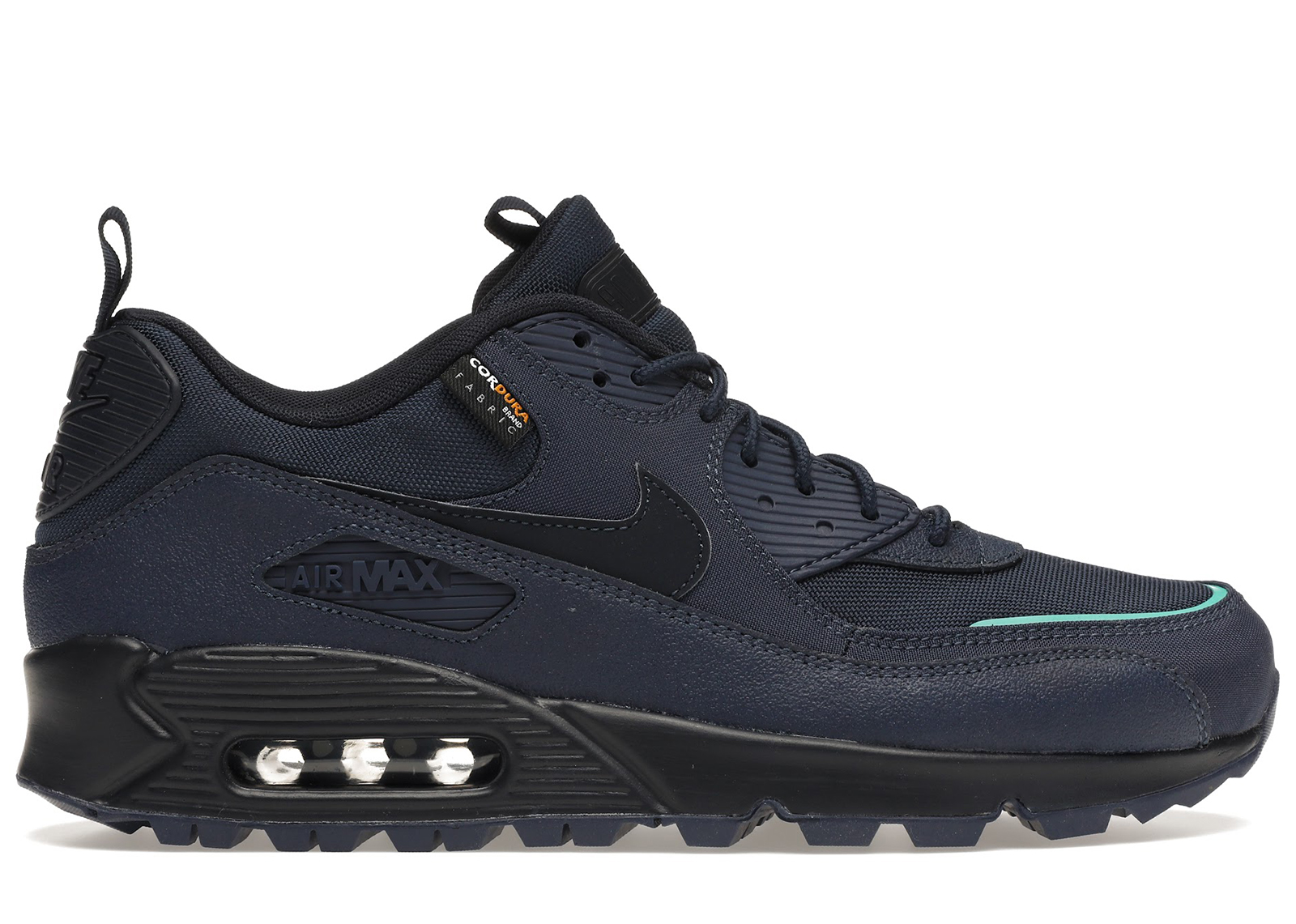 nike air max 90 navy and white