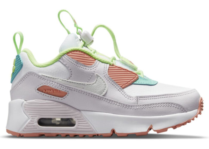 Nike Air Max 90 Toggle White Crimson Bliss (PS)
