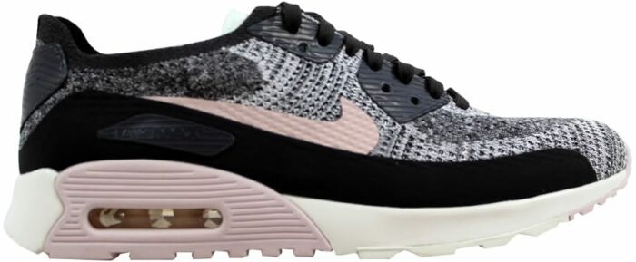 Nike Air Max 90 Ultra 2.0 Flyknit Midnight Fog/Silt Red-Sail (W)