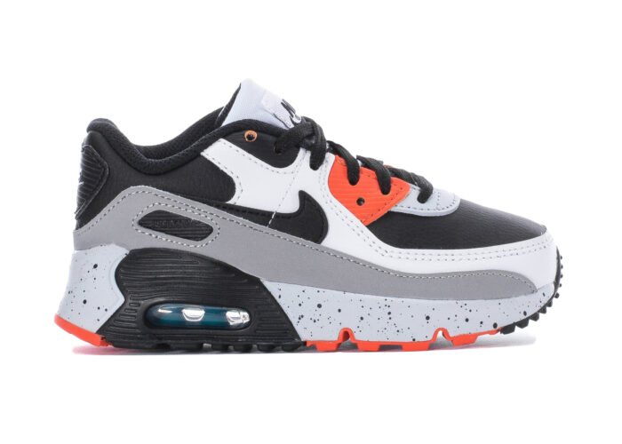 Nike Air Max 90 White Black Orange (TD)