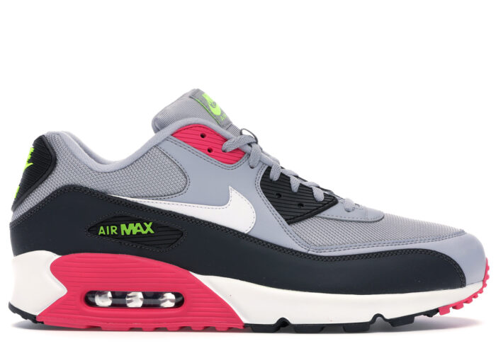 Nike Air Max 90 Wolf Grey Rush Pink