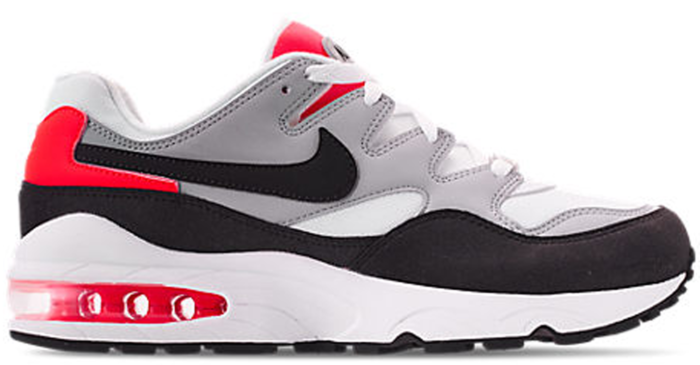 Nike Air Max 94 Wolf Grey Bright Crimson