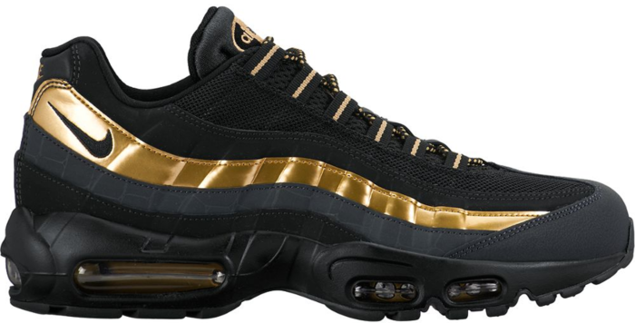 Nike Air Max 95 Black Metallic Gold