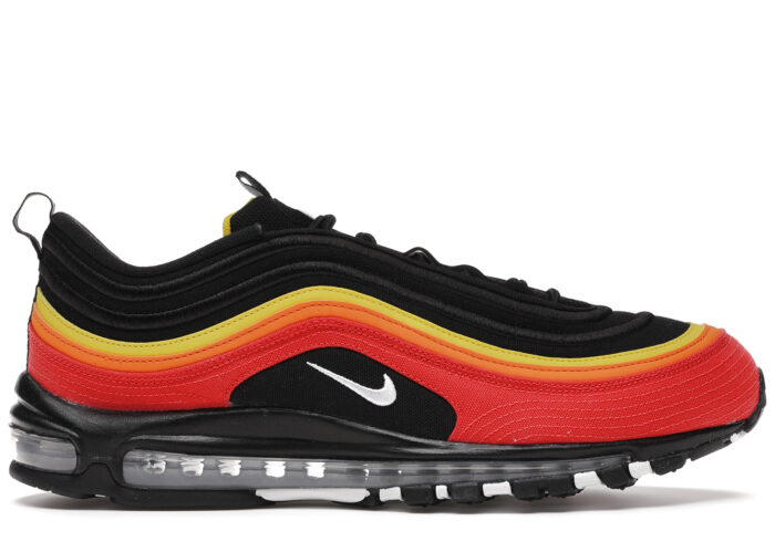 Nike Air Max 97 Black Chile Red Magma Orange