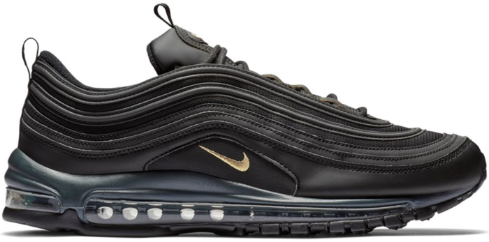 Nike Air Max 97 Leather Black Gold