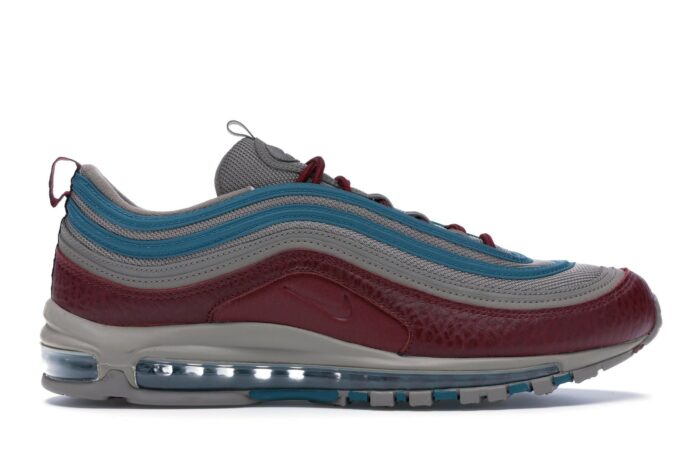 Nike Air Max 97 Light Taupe Geode Teal Team Red