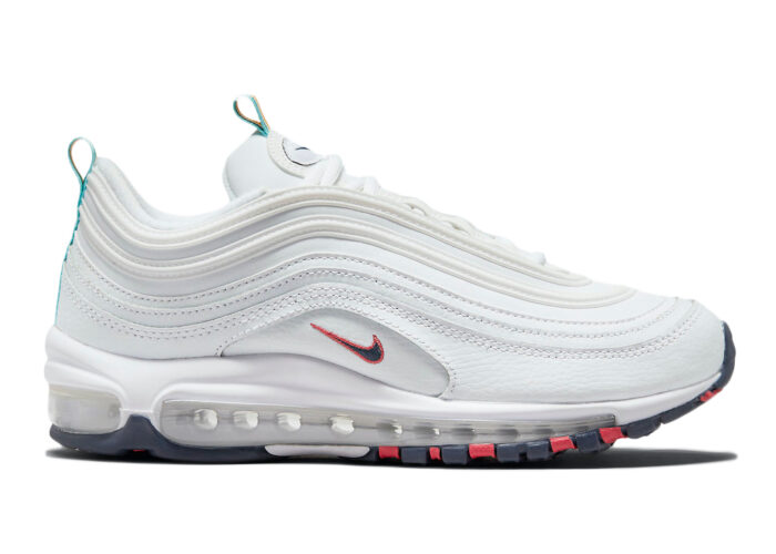 Nike Air Max 97 White Multi Color Pull Tabs (W)