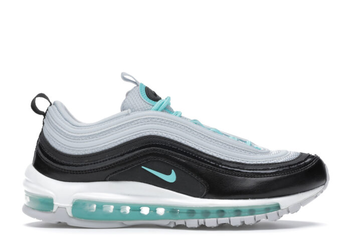 Nike Air Max 97 Platinum Black Aurora Green (W)