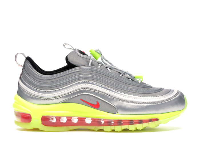 Nike Air Max 97 Rft Metallic Silver Red Orbit Volt (GS)